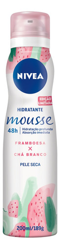 Hidratante Mousse de Frambuesa y Té Blanco Nivea Botella 200ml
