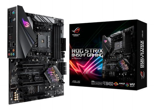 Placa Asus Rog Strix B450-f Gaming Am4 B450 Ddr4 B450-f