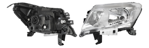 Farola Izquierda Cromado Nissan Frontier Np300 2015-