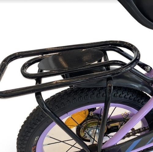 Imagen 5 de 9 de Bicicleta Infantil Niña Rodado 14 Randers Violeta