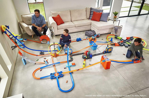Hot Wheels Track Builder Conjunto De Pistas De Lanzamiento V