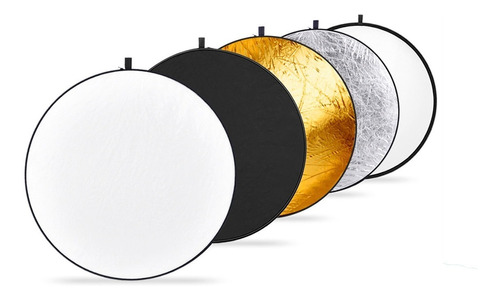 Pantalla Reflectora 5 En1 80cm Circular Con Funda Fac A O B