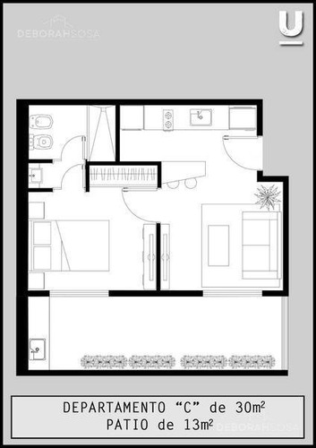 Imagen 13 de 19 de Departamento De 3 Ambientes Con Balcón Y 2 Cocheras En Villa Urquiza