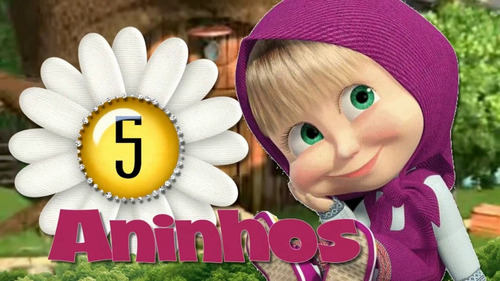 Imagem 2 de 5 de Convite Animado Masha E O Urso Vídeo, Whatsapp, Aniversário