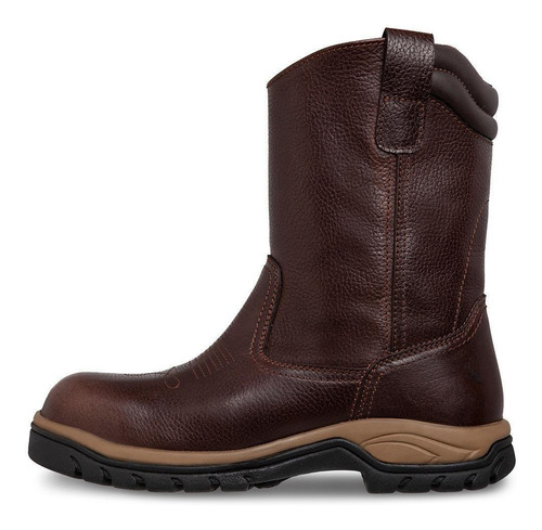 Imagen 3 de 5 de Bota Roper Con Casco Cafe Workland