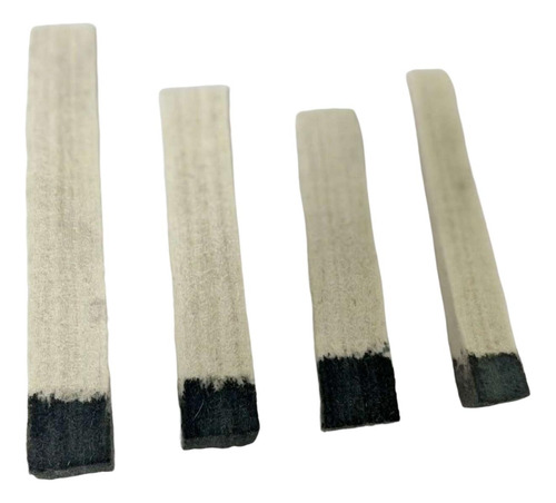 4x Piano Mute Blocks Tuning Tool Keyboard Mediant Azul