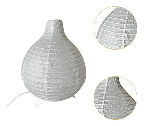 Lámpara De Mesa Con Farolillo De Papel, Estilo Japonés