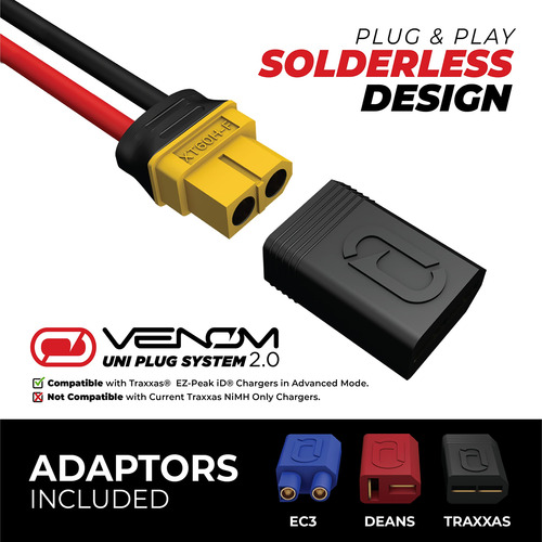 Batería Venom Drive Series 35c 3s - 3300mah 11.1v Lipo Rc -