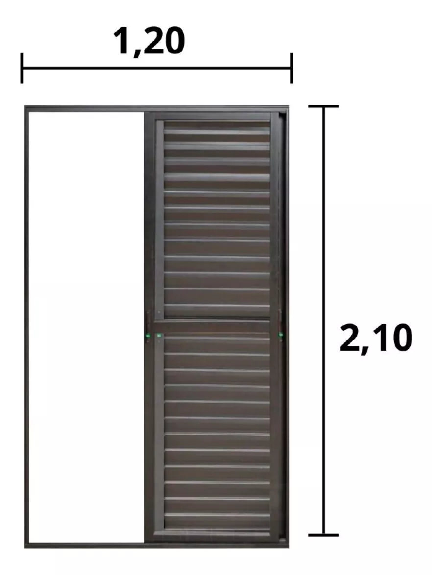 Segunda imagem para pesquisa de esquadria aluminio preto