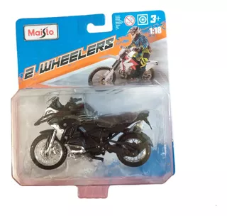 Moto Bmw R 1200 Gs Escala 1:18 - 2 Wheelers Metal - Maisto