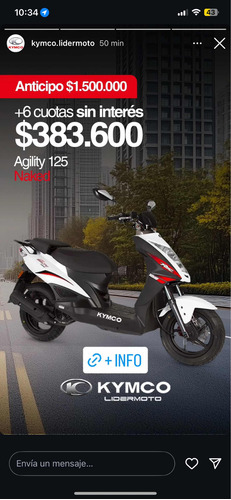 Kymco Agility Rs