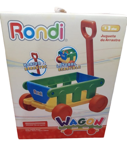 Carro Arrastre Wagon Rondi Juguete