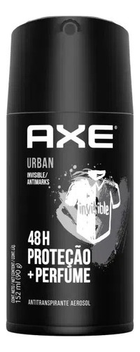 Axe Urban Invisible Antitransp Proteção+perfume Kit C/08