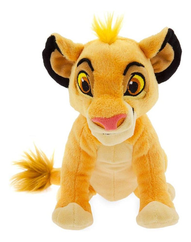 Peluche Simba El Rey León Mini Puf 7 PuLG Confeccionado Con 