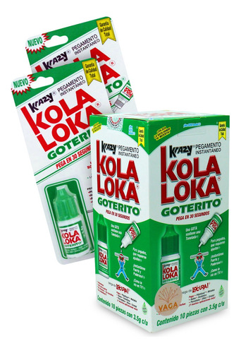 Pegamento Kola Loka Gotero 3.5 Gr