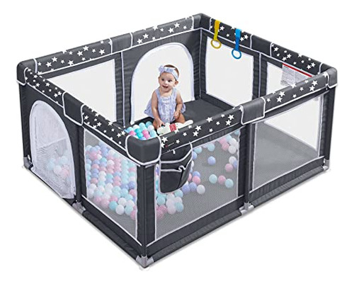 Angelbliss Baby Playpen, Plazard De Bebé Grande, Bolígrafos