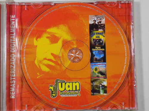 Juan Hernández 15 Grandes Éxitos Cd México Blues Rock Latín (Usado)