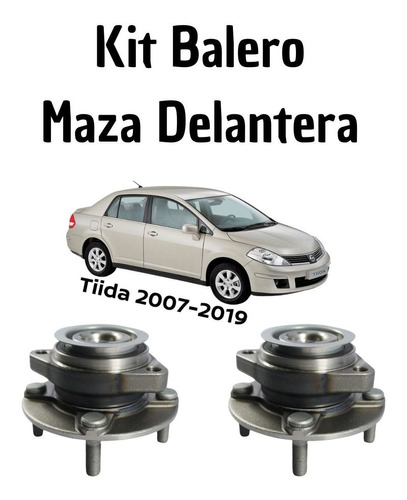 2 Baleros Maza Delantero Tiida 2007-2019 Original