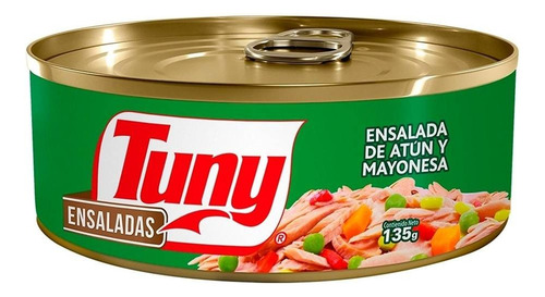 6 Pza Ensalada De AtĂșn Tuny Con Mayonesa 135 G