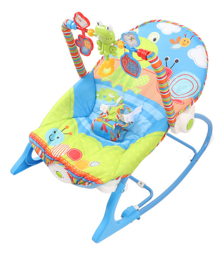Mecedora Ajustable Con Música Para Bebés, Ergonómica, Bonita