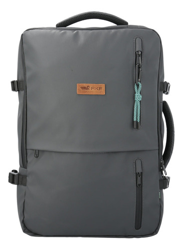 Mochila Fib Recicladas Unisex Wr Grant Ii Gris Rockford