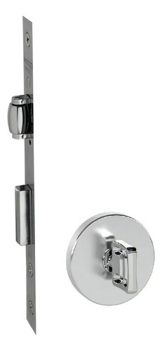 Fechadura Rolete Porta Banheiro Wc Pivotante Pado Inox