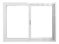 Comprar Ventana Aluminio 150x150 Herrero Blanco Corrediza Con Mosquitero Y Vidrio
