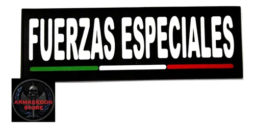 comprar Parche Fuerzas Especiales 23cm Militar Operaciones Ejercito 