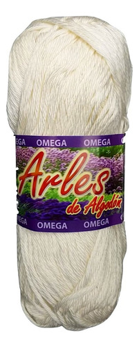 Hilaza Arles 100% Algodón Madeja De 100g Color Crudo