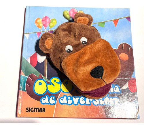 Libro Oso Y Su Día De Diversión Colección Marionetas Sigmar (Usado)