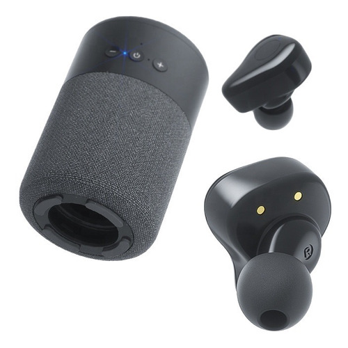 Parlante Y Auriculares Bluetooth 2 En 1 Para iPhone Android