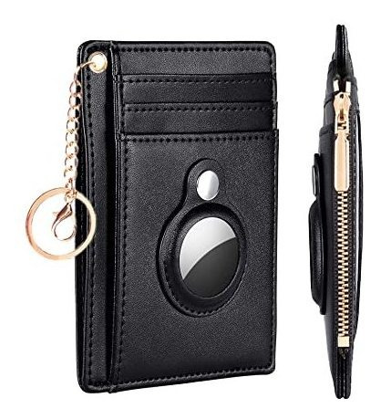 Keymon Airtag Wallet Holder, Minimalist Sleek Design Ykfnx