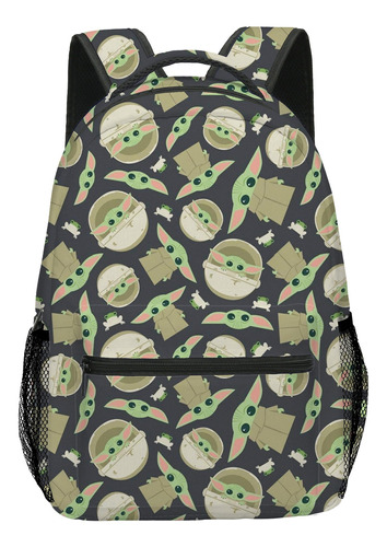 Mochila Bolso Yoda Baby Para Amantes Dibujos Animados 20l