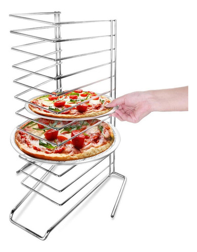 Estante De Pizería Estante Para Tostado Estante De 11 Nivel