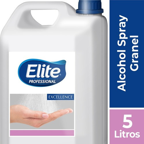1 Bidón De Alcohol Líquido Elite Professional De 5lt