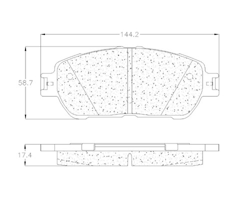 Balatas Delanteras Toyota Sienna 2005 - 2006 3.3l Grc