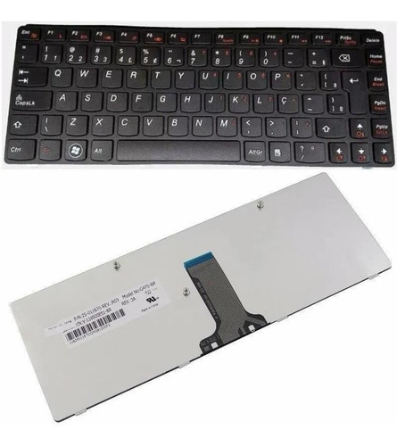 Teclado para portátil Lenovo V470 G475 B470 G470 25-011647 Br Ç