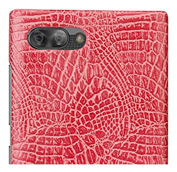 Funda Para Blackberry Key2 Rosa Piel Sintetica