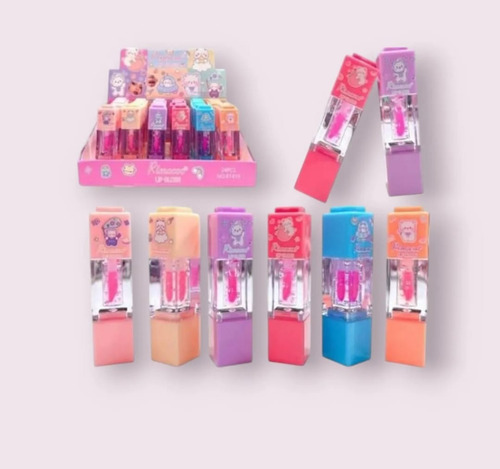 Lipp Gloss Brillo Infantil Rimocoo Caja X24uni X Mayor Surtidos