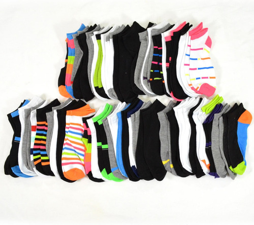 Teehee Calcetines 50 Pares Paquete Económico De Varios Calce