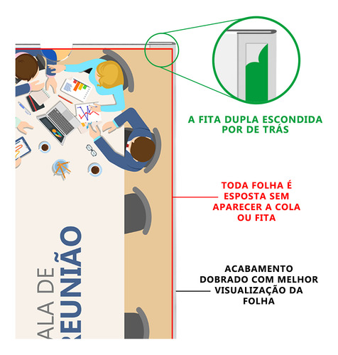 Expositor Moldado A4 Petg Da Acrilzano 30x21cm Kit 10 Unids.