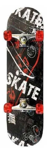 Skate Infantil Radical Com Acessórios - Dm Toys Unica