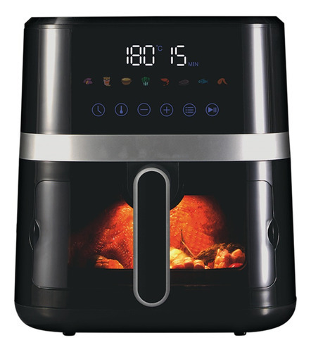 Fritadeira Air Fryer Gaabor Lume 5,5l Digital Com Visor 110v