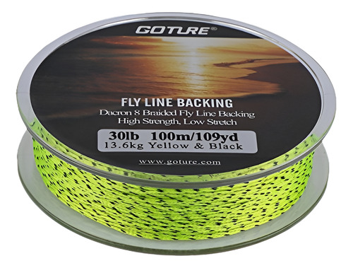 Goture Dacron Sedal 30 Lb 109 Yd Amarillo/negro