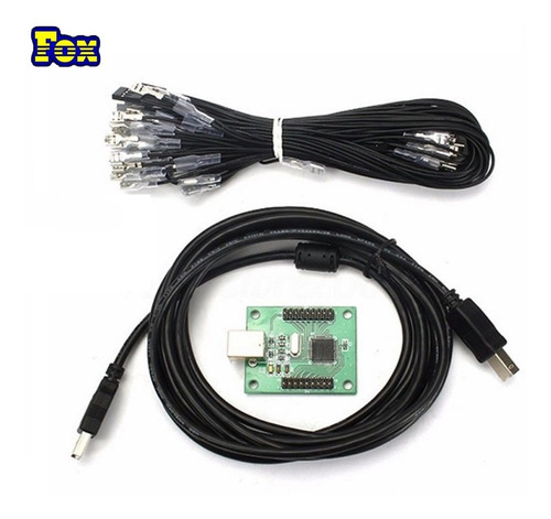 Interfaz Usb Xin Mo Arcade + 2 Players - Arcade Fox