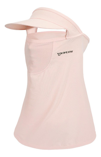Mascarilla Transpirable Protección Cuello Cara Rosa