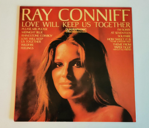 Vinilo Ray Conniff - Love Will Keep Us Together