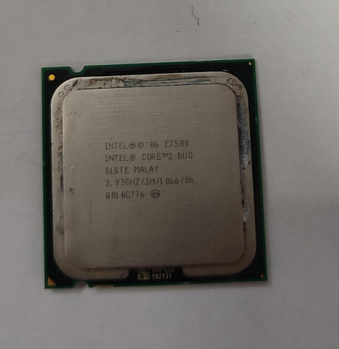 Lote De 3 Procesadore Intel Core 2 Duo E7500 Y E7200 (Usado)