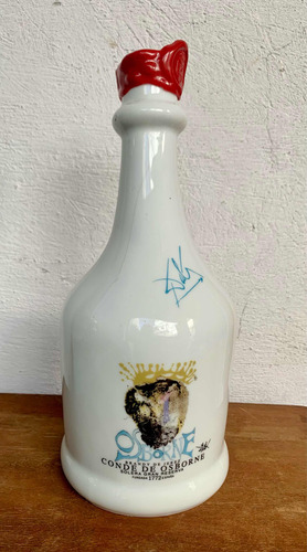 Botella Coleccionable Conde Osborne Diseño Dali Brandy (Usado)