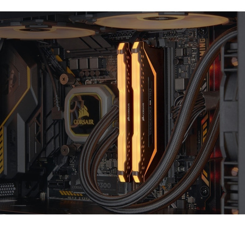 Imagem 3 de 3 de Memória Corsair Vengeance Rgb Pro 16gb 2x8gb 3000mhz Tuf Bk